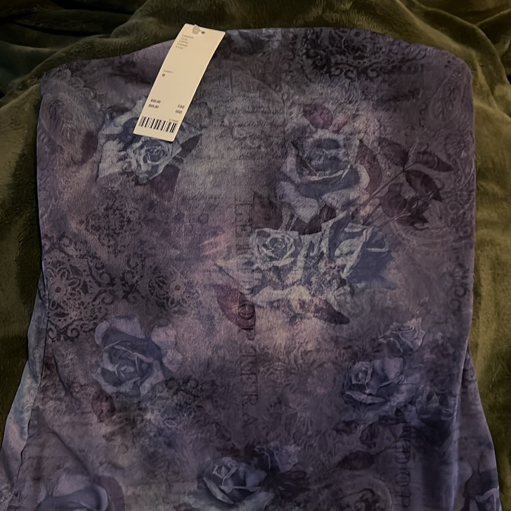 Urban Outfitters Purple Strapless Dress - Picture 6 of 6